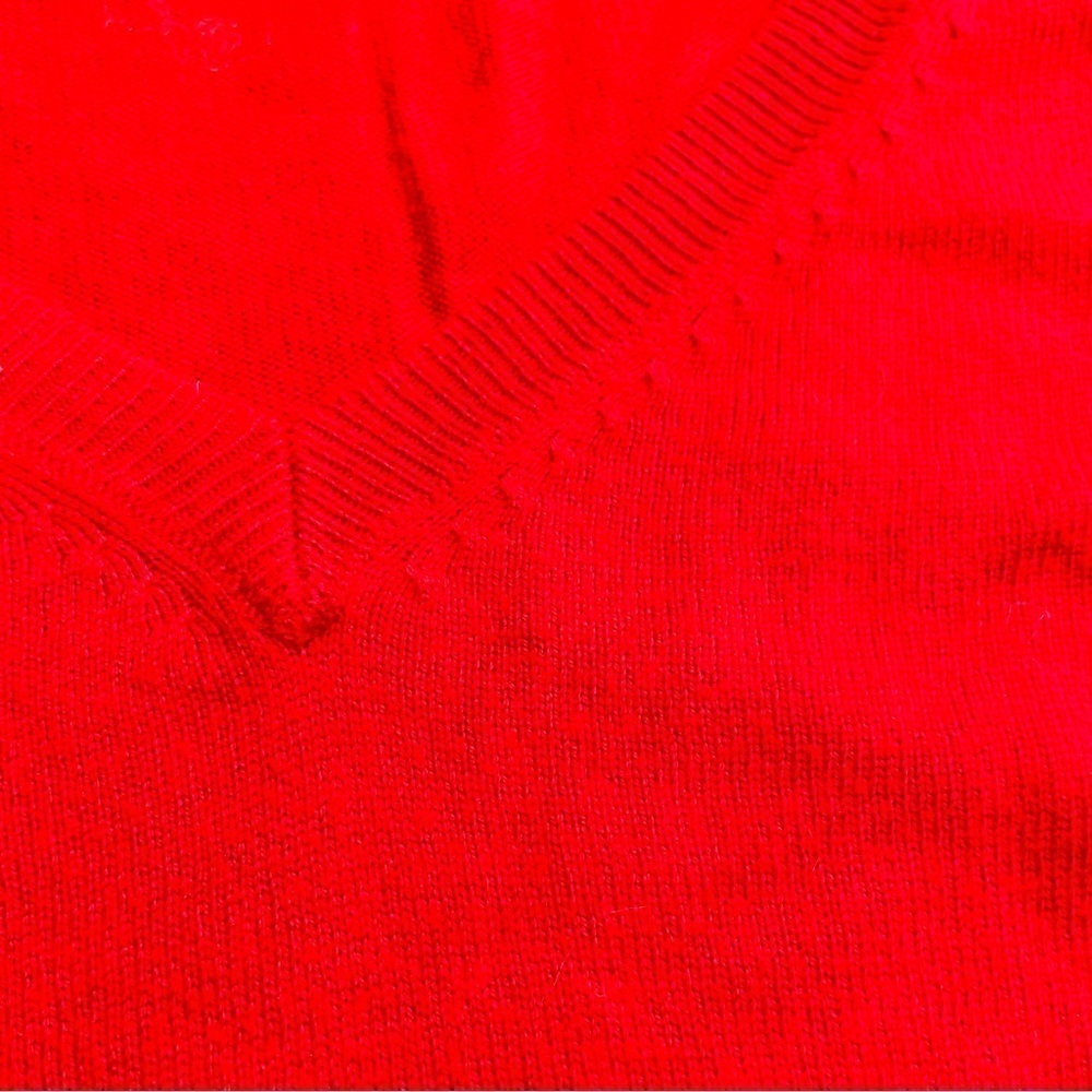 Mossimo Red Crew Neck Sweater - Picture 5 of 8